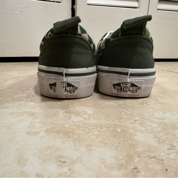 Green multi pattern Vans Sz 12C - Picture 4 of 6